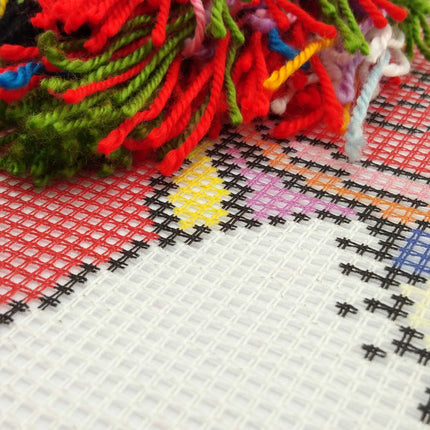 Needlepoint Pillow Kit "Parrot"