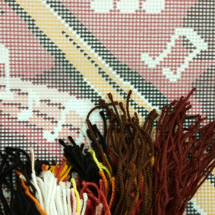 Needlepoint Pillow Kit "Jazz"