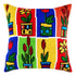 Needlepoint Pillow Kit "Flower Pots"