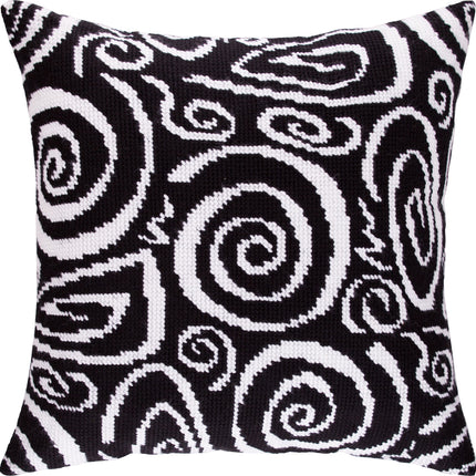 Needlepoint Pillow Kit "Serpentine"