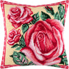 Needlepoint Pillow Kit "Rose"