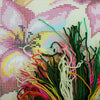 Needlepoint Pillow Kit "Lilies in Watercolor"