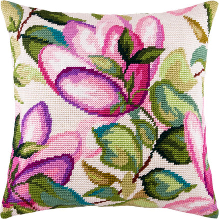 Needlepoint Pillow Kit "Magnolia"