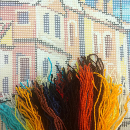 Needlepoint Pillow Kit "Venice"