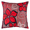 Needlepoint Pillow Kit "Red Flowers"