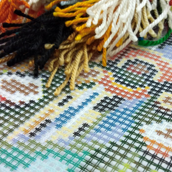 Needlepoint Pillow Kit 