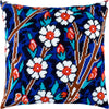 Needlepoint Pillow Kit "Daisies and Turquoise"