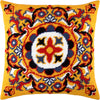 Needlepoint Pillow Kit "Persian Rosette"