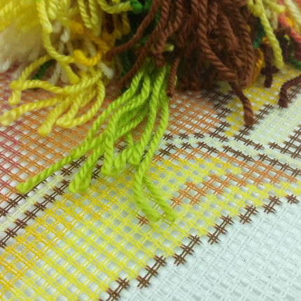 Needlepoint Pillow Kit "Lilies"