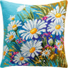 Needlepoint Pillow Kit "Meadow of Daisies"