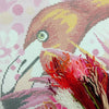 Needlepoint Pillow Kit "Flamingo"