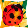 Needlepoint Pillow Kit "Ladybug"