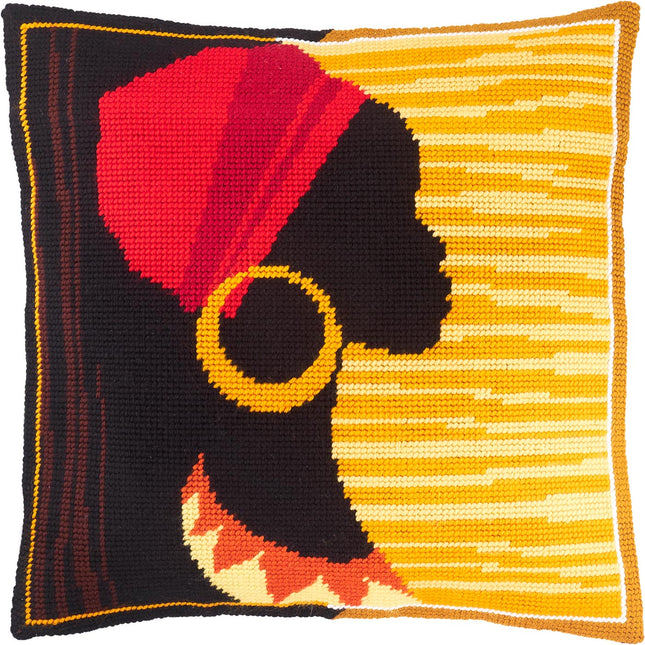 Needlepoint Pillow Kit "Africa"