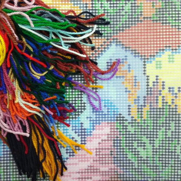 Needlepoint Pillow Kit 