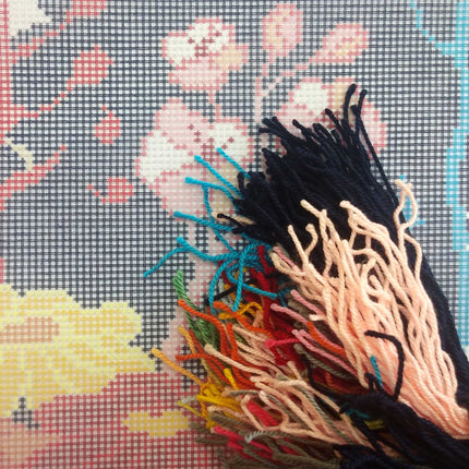 Needlepoint Pillow Kit "Sea Anemones"