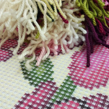 Needlepoint Pillow Kit "Asters"