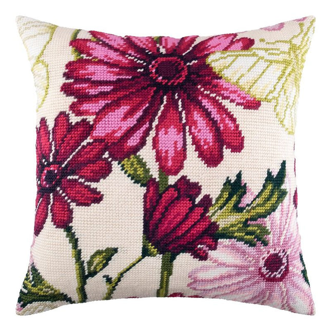 Needlepoint Pillow Kit "Asters"