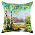 Needlepoint Pillow Kit "Birch Trees"