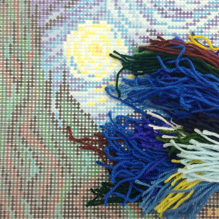 Needlepoint Pillow Kit "Starry Night"