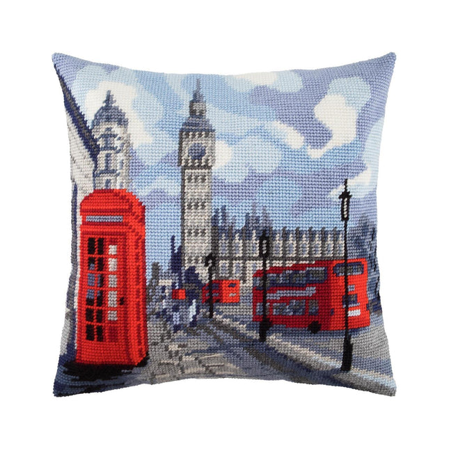 Needlepoint Pillow Kit "London"