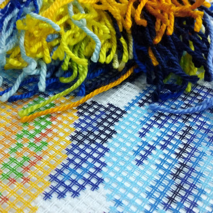 Needlepoint Pillow Kit "Lemons"