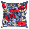 Needlepoint Pillow Kit "Poppies in the Evening"