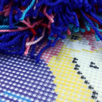 Needlepoint Pillow Kit "Flamingo"