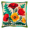Needlepoint Pillow Kit "Bouquet of Poppies"