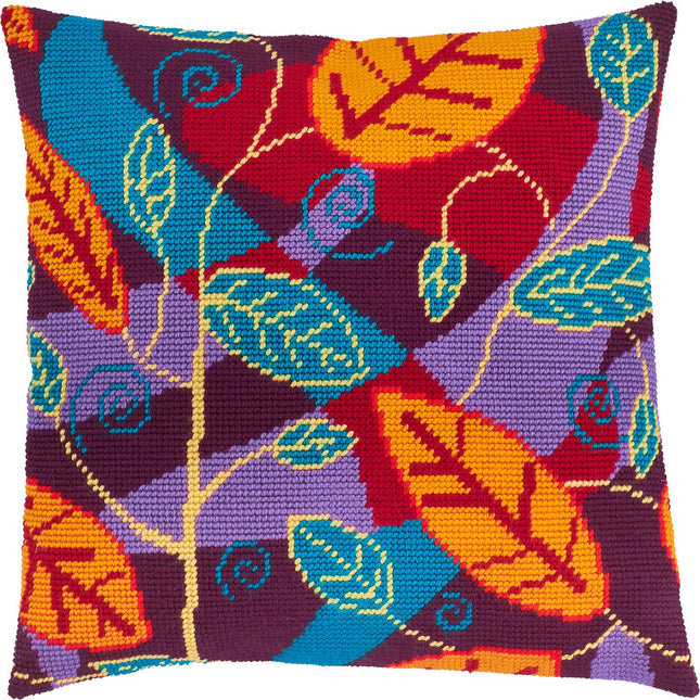 Needlepoint Pillow Kit "Foliage"