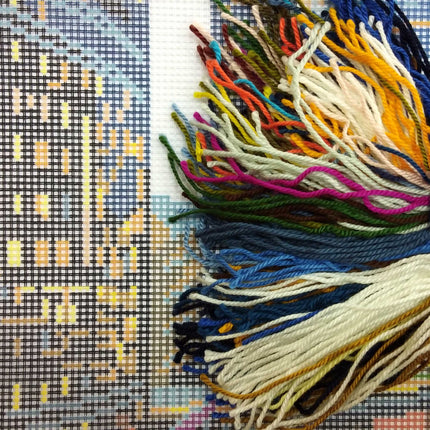 Needlepoint Pillow Kit "Taipei"