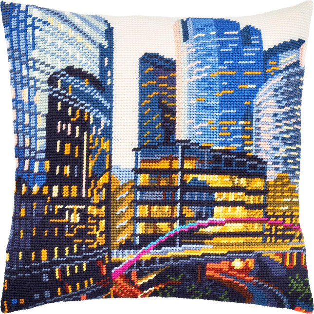 Needlepoint Pillow Kit "Taipei"