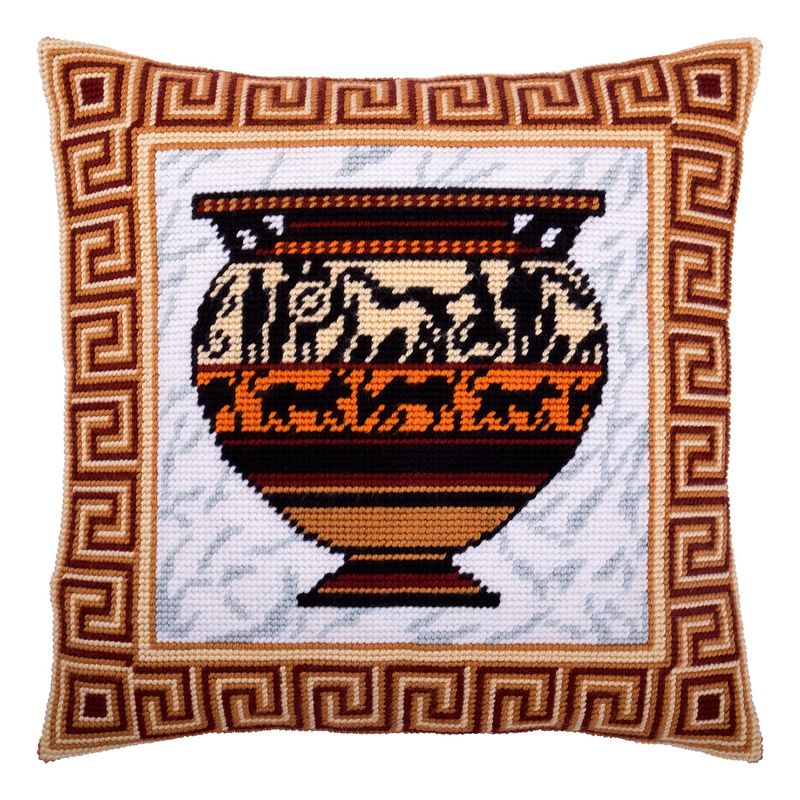 Needlepoint Pillow Kit "Hellas"