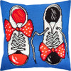 Needlepoint Pillow Kit "Patent Leather Shoes"