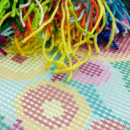 Needlepoint Pillow Kit "Dandelions"