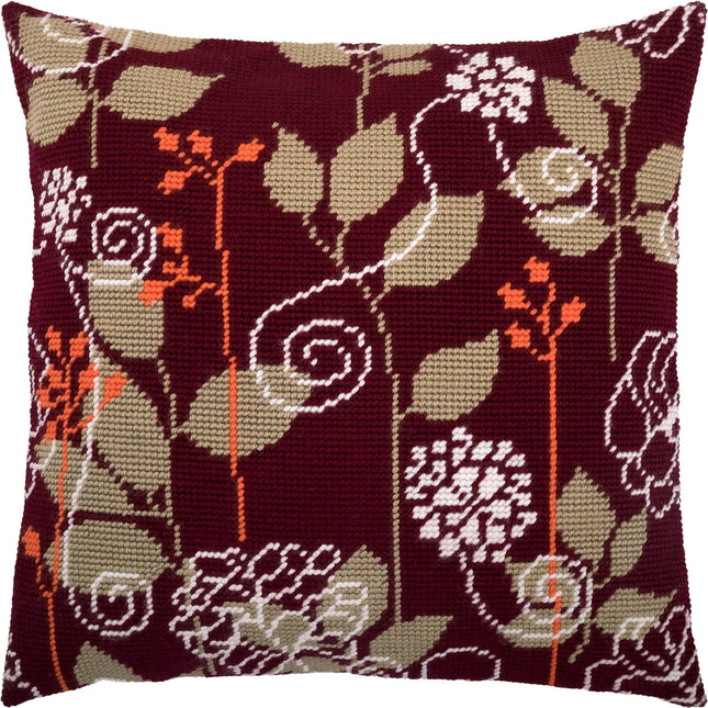 Needlepoint Pillow Kit "Night Field"