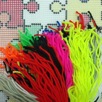Needlepoint Pillow Kit "Puzzle"
