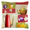 Needlepoint Pillow Kit "Tea Time"