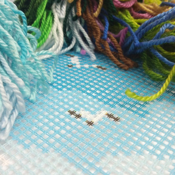 Needlepoint Pillow Kit 