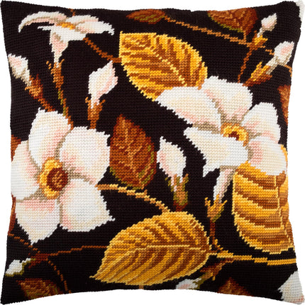 Needlepoint Pillow Kit "Magnolia"