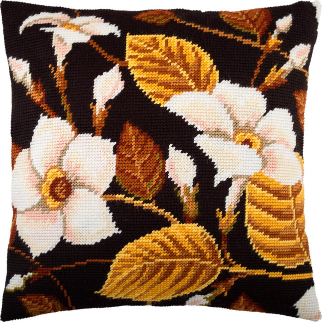 Needlepoint Pillow Kit "Magnolia"