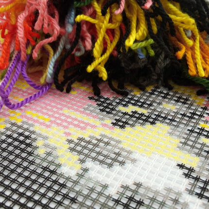 Needlepoint Pillow Kit "Sunset"