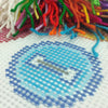 Needlepoint Pillow Kit "Buttons"