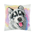Needlepoint Pillow Kit "Husky"