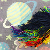 Needlepoint Pillow Kit "Space"