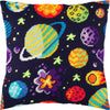 Needlepoint Pillow Kit "Space"