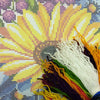Needlepoint Pillow Kit "Sunflower among flowers"