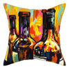 Needlepoint Pillow Kit "Still Life with Wine Bottles"