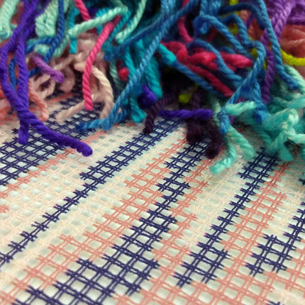 Needlepoint Pillow Kit "Feather"