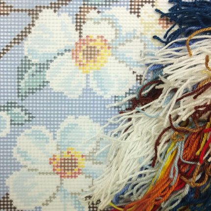 Needlepoint Pillow Kit "Apple Bloom"