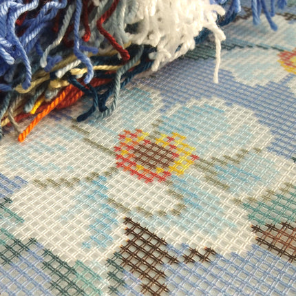 Needlepoint Pillow Kit "Apple Bloom"
